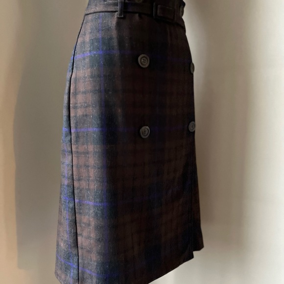 Vintage United Colours of Benetton Wool Skirt - Picture 4 of 10